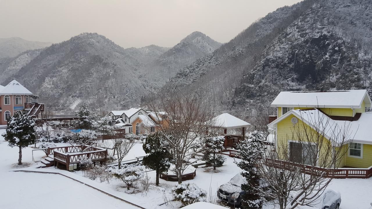 Ecopia Pension Pyeongchang Ngoại thất bức ảnh